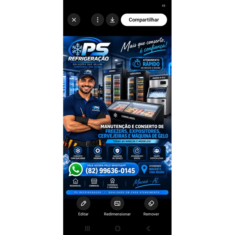 Foto de Ps refrigeração