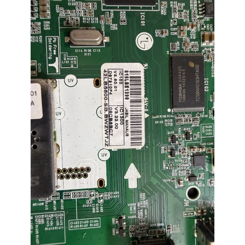 Placa Principal LG Eax65710301(1.0) Modelo 42lb6200,